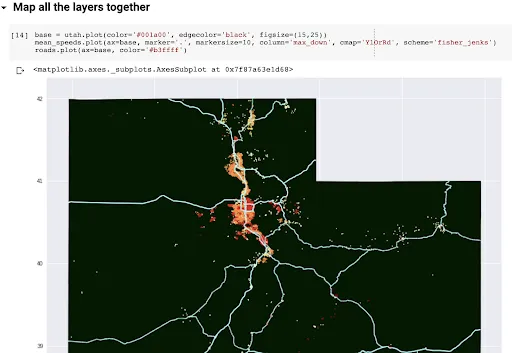 Utah broadband speeds map